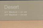 Desert Blackout Cellular Shade Fabric