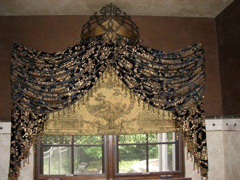 Custom Blackout Roman Shades